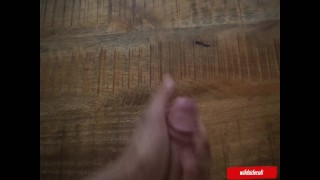 Jacking off On dinner table