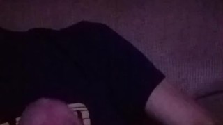 Jerking one out before wife gets home 