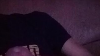 Jerking one out before wife gets home 