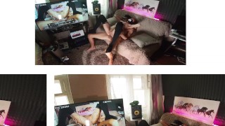 Hot schoolgirl juicyly fucked, creampie