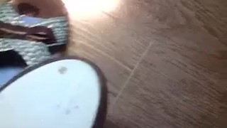 Spit on shoes 
