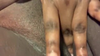 Rubbing my pussy to orgasm