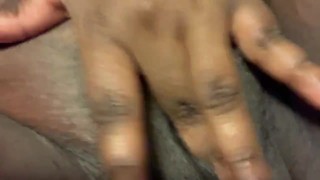 Rubbing my pussy to orgasm