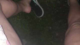 Late Night Piss On Neighbors Front Porch