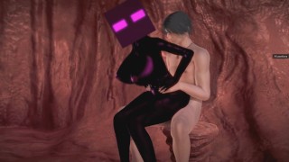 (3D Porn) Weird things to fuck #2 - Minecraft Ender