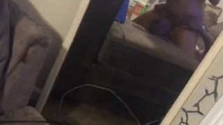 Sitting on his face