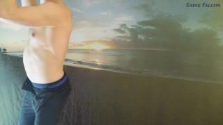 Sadie Falcon Strip Tease - (One take instead of both at the same time)..