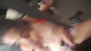 Husband fucks wife on swing 1st time