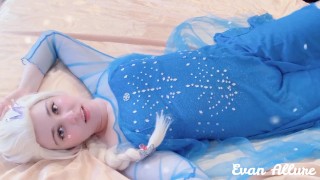 Elsa Masturbates With Clit Sucker Toy