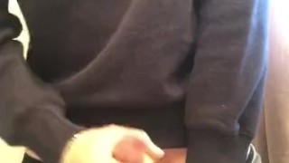 Cumming at step dads house 