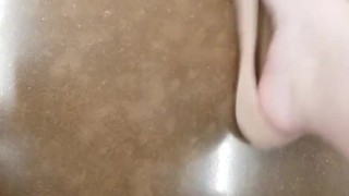 Playing With My Stinky Flats In Walmart