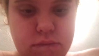Sucking my own tits