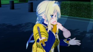 3d Alice Porn - Alice (Knight vers.) - Sword Art Online / SAO - 3D Hentai - Free Porn  Videos - YouPorn