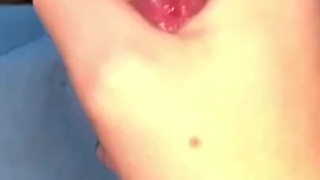 Hairy teen jerks off