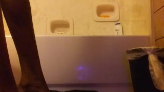 Adrian Creamy Nut On Both Feet.. Cumshot.