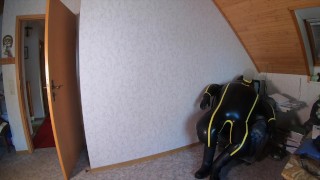Feel like Binpendum in an inflatable suit like an crashtestdummy
