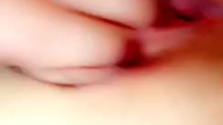 She makes herself cum!