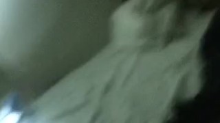 Playing with cock