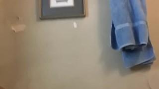 Fresh out the shower masturbation 