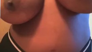 Cum On My Ass And Tits