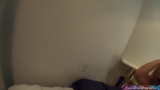 Stepson cums in stepmom's pussy - Erin Electra