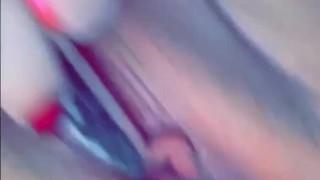Rubbing A Vibrator On My Pussy: Clip