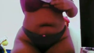 BBW in hat and a wedgie