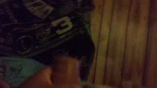 Solo Masturbation with pocket pussy abd massage gel