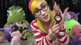 Vibrating Cock Ring JOI from Slightly Toys|Where's Waldo Cosplay