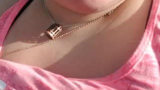 Just Some Tit Flahing In Public