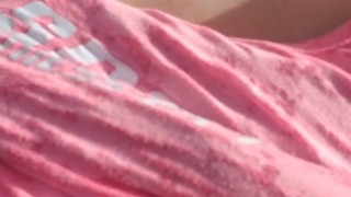 Just Some Tit Flahing In Public