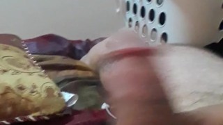 Playing with my cock