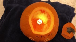 Giving A Facial To My Cumslut Hotwife Jill O’Lantern #Halloween2019