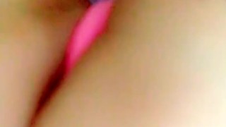 Hot pink bikini 