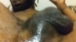 Adrian Close Up Assplay And Dickplay Before Cumming..