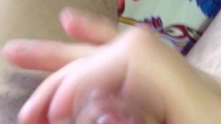 Look! Just for you. Jerking off the cock at home.