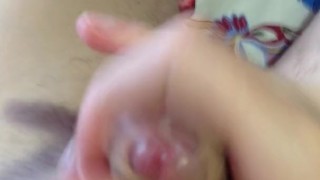 Hairy cock and hairy legs. Home video.