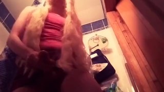 Michelle Lioanvella Masturbation and crossdressing Bottom view