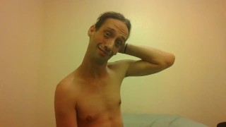 Topless Transgirl Moving Her Ears Handsfree