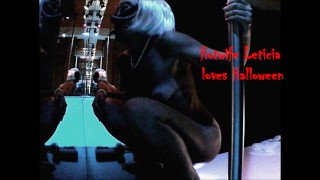 Cuckold MILF moans like a little bitch on stage