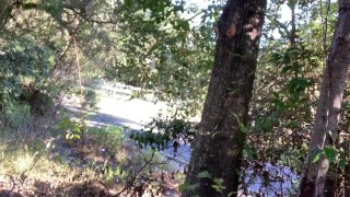 Exposing Tits As Cars Pass! 