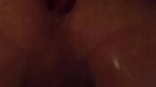 fucking my ass and playing with my cock homemade