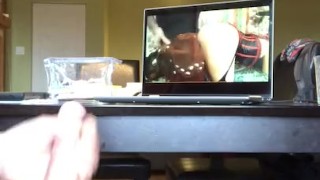Cumshot #2 over kimmys feet , stamina test request by @kimmysfeet 