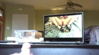 Cumshot #3 over kimmys feet’s stamina test as request by @kimmysfeet 