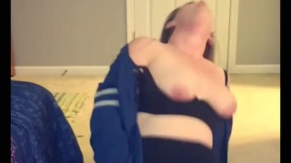 Redhead Big Ass Milf Fucks Her Pussy and Ass with Toys