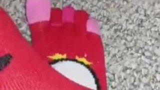 My toesock play