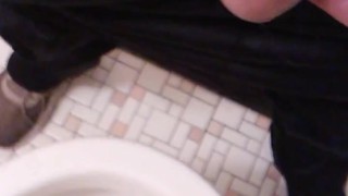 Transgirl Pissing And Getting My Non-Op Clit Erect