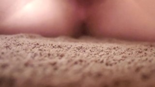 Ooblec/cornstarch dildo melting out of my pussy