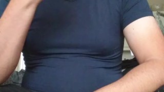 Gainer eating some pastries