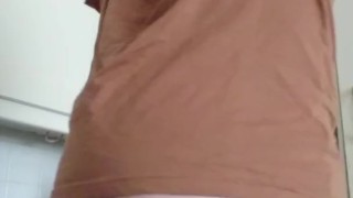 Chubby gainer belly play at 191lbs/87kg
